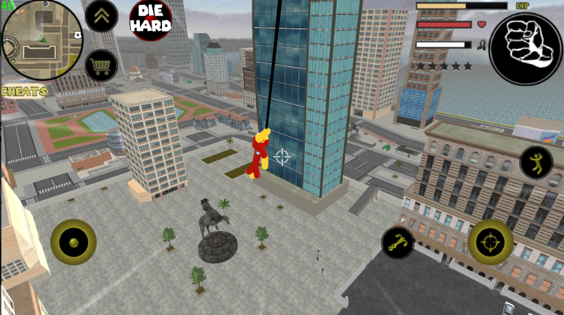 ���������������Ӣ��(Iron Stickman Rope Hero)