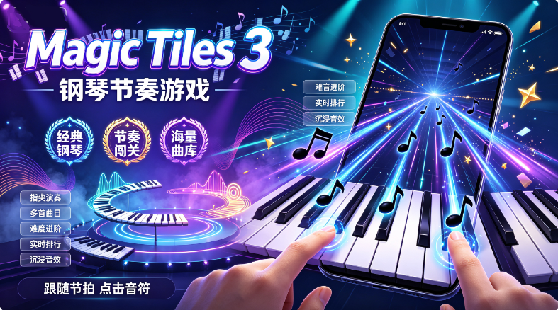 ħ������ʦ3���ù��ܲ˵�(Magic Tiles 3)