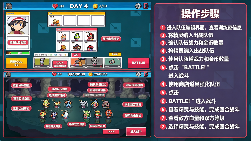 ����Ծ�steam��ֲ������(Batomon Showdown)