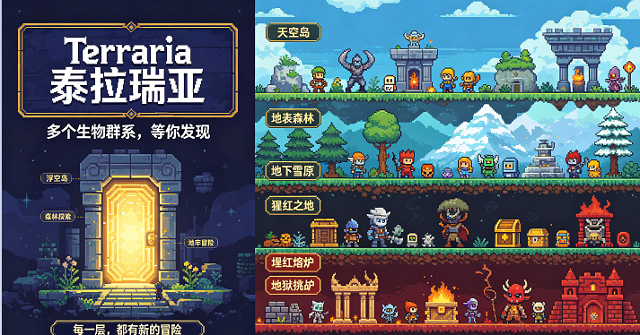 Terraria泰拉瑞亚免费手机版 Terraria泰拉瑞亚免费手机版