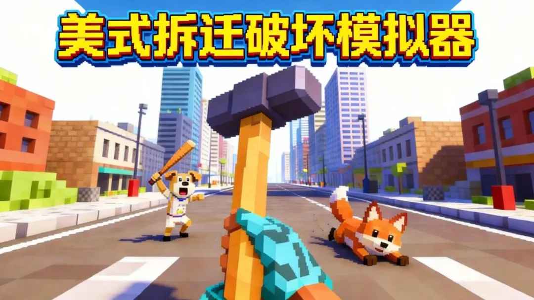 美式拆迁破坏模拟器游戏 美式拆迁破坏模拟器游戏