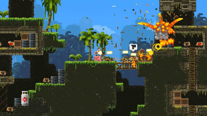 �ֵ��ع���Steam��ֲ��׿��(Broforce)