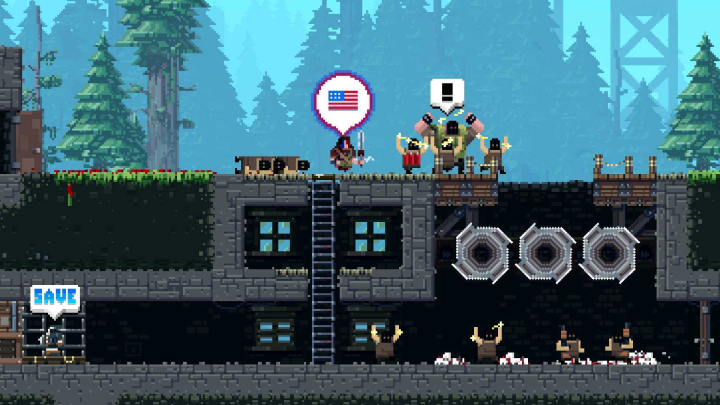 �ֵ��ع���Steam��ֲ��׿��(Broforce)