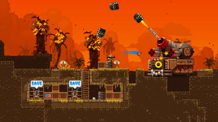 �ֵ��ع���Steam��ֲ��׿��(Broforce)