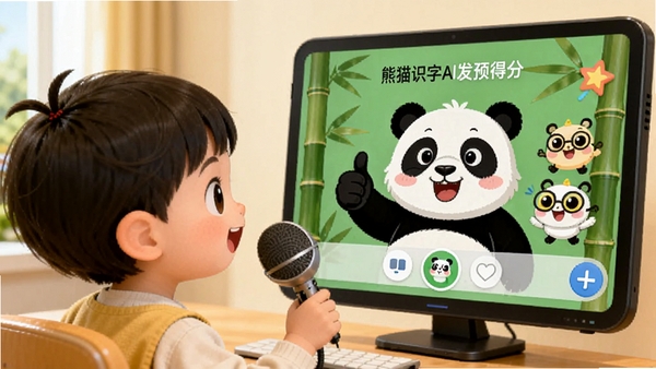��èʶ��AI�������⹦��չʾ�����Ӷ�����˷��������Ļ��ʾ�����÷ֺ͹�����������è�����Ĵָ