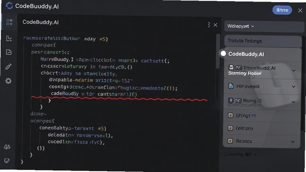CodeBuddy.AI��������壬��ɫ�����߱�ע������룬�Ҳ൯���޸������б�