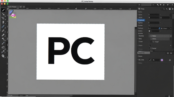 PC logo����������չʾ����๤�������м仭�����Ҳ�������壬���������ִ��������ͼ