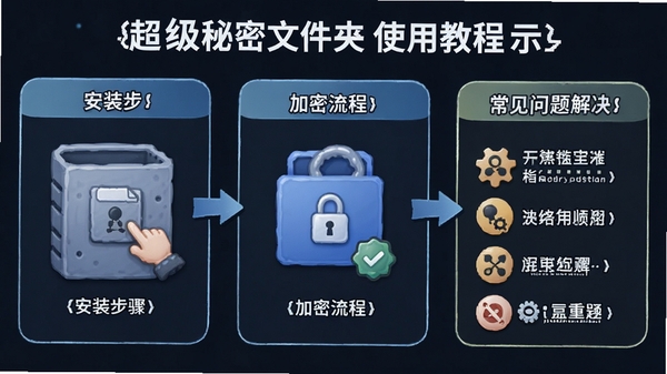 ���������ļ���ʹ�ý̳�ʾ��ͼ��������װ���衢�������̺ͳ�����������ͼ�Ĳ�ï