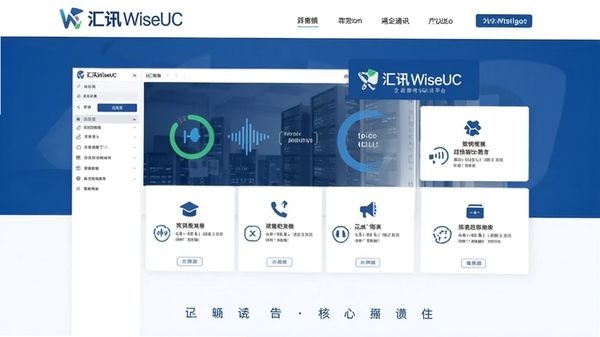 ��ѶWiseUC��ҵ��ʱͨѶƽ̨������ҳչʾͼ����ʾ������������Ĺ���ģ��