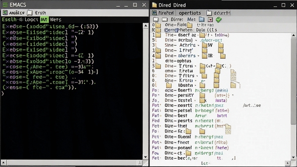 EMACS������Eshell�ն˺�Dired�ļ���������չʾ����ִ�����ļ���������