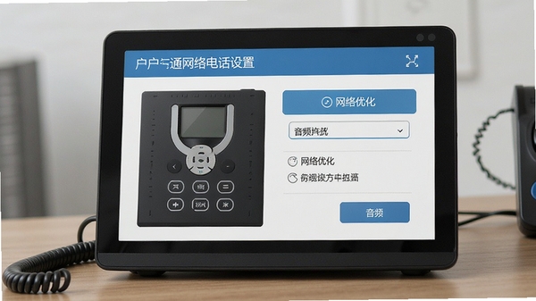 ����ͨ����绰���ý��棬չʾ��Ƶ�������Ż�ѡ��