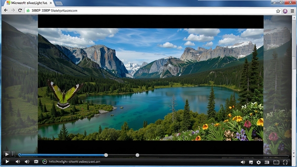Microsoft Silverlight�ڸ�����Ƶ���ų����е�Ӧ�ã�������ʾ������1080Pȫ������Ƶ����������в��ţ���Ƶ����Ϊ��Ȼ����¼Ƭ��ɫ������ϸ�ڷḻ�������������������ɼ���������ǿ�����ý�崦��������