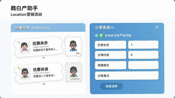 �̻�����LocationӪ�������ҳ�棬�����Ż�ȯ��ʽ���������ѡ��