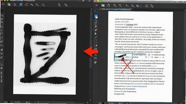 Adobe Acrobat Professional OCR����ʶ������ʾ�������ɨ��ͼƬ���Ҳ���ʶ����Ŀɱ༭�ı����Ա�����