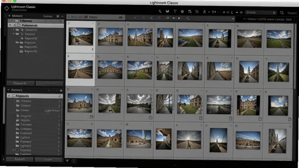 Lightroom Classic ͼ��ģ�飬������ͼչʾ������Ƭ����ർ����庬�ղؼС��ؼ����б�������ɸѡ������