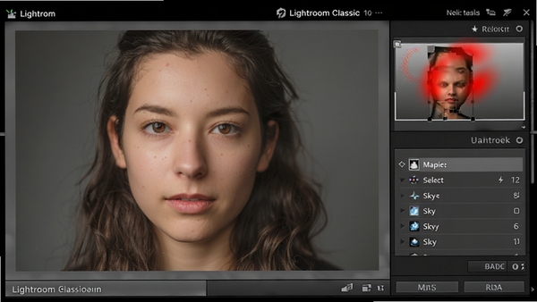 Lightroom Classic �ɰ湤��ʹ�ý��棬��ʾ����ͿĨ����Ϊ��ɫ���Ҳ��ɰ���庬ѡ�����塢���ѡ���ƬΪ����Ф��