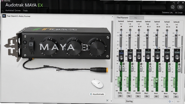 Audiotrak MAYA EX��������ͨ��ӳ�估���������ý���