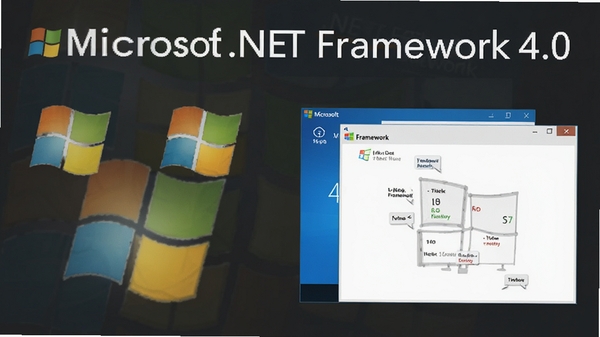 Microsoft .NET Framework 4.0������չʾͼ�����������汾Windowsͼ�����������д��ڣ����������