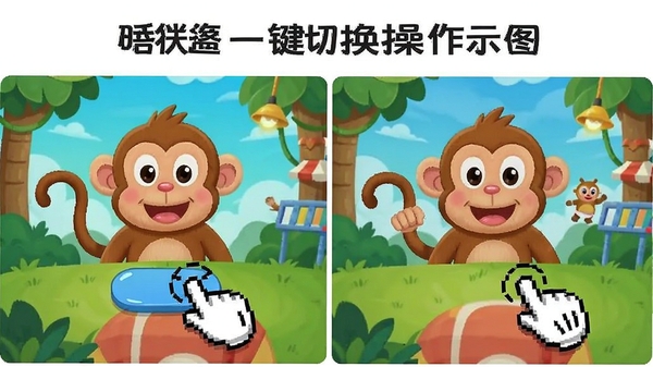 ����������һ���л�����ʾ��ͼ�������Ӧ�ð�ť��������˲��ı�