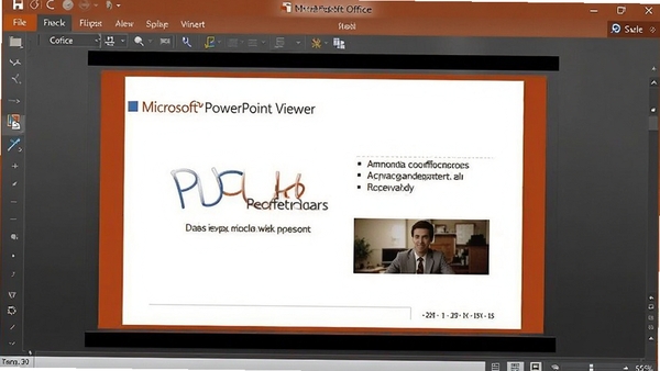 Microsoft Office PowerPoint Viewer ���������ͼ��չʾ�򿪵Ļõ�Ƭȫ����ӳЧ���������࣬����Ϊ��ɫ��ͻ���õ�Ƭ���ݡ�