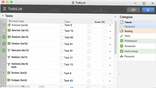 ToDoList�����������ͼ��չʾ�����������б��������ͼ