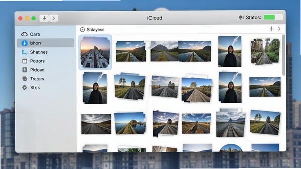 iCloud���԰���Ƭͬ�����ܽ��棬���Ϊ���������Ҳ�չʾ������Ƭ����ͼ���������ϴ���ͬ��״ָ̬ʾ��������Ƽ���ִ���ͻ����Ƭ�����ı����