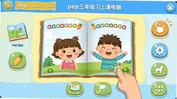 aaa���ѧϰ����pep���꼶�ϲ���԰��������ͼ��չʾ����α��͹��ܰ�ť��������¿�ͨ