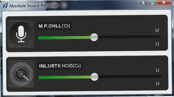 Absolute Sound Recorder����Դѡ����棬չʾ��˷��ϵͳ����ͬʱ������״̬������������עÿ����Դ���������ڻ��顣