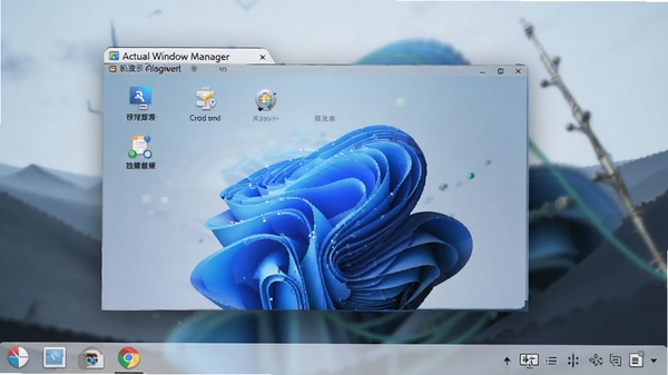 Actual Window Manager�����۵�������ʾ��һ�����������ɱ����������������Ե���Ա�������ͼ�꣬�������࣬�Ƽ����