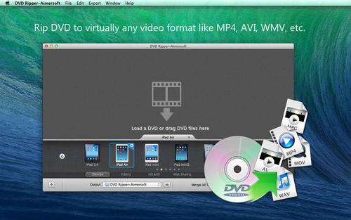 Aimersoft DVD Ripper-ȫ��DVDץȡת��ר�ҽ�ͼ