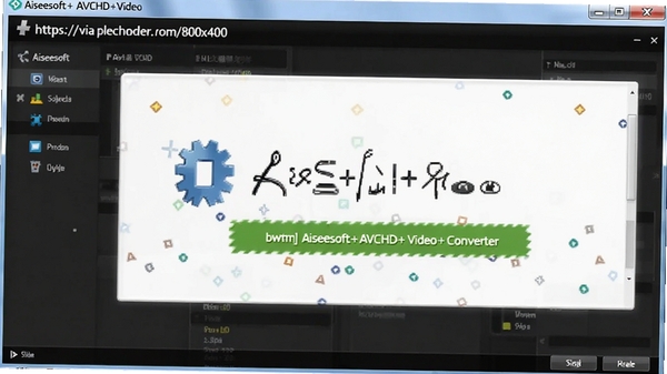 https://via.placeholder.com/800x400?text=Aiseesoft+AVCHD+Video+Converter+��ʽת������