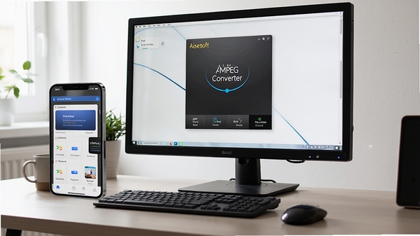һ̨����������Aiseesoft AVI MPEG Converter���Ա����ֻ���ʾ�ƶ��˽��棬���ֿ��豸ʹ�ó���
