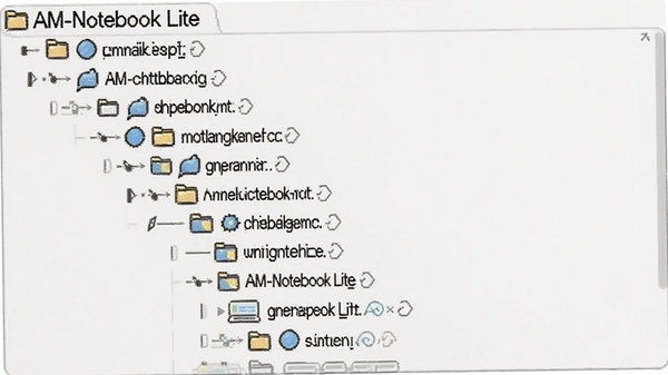 AM-Notebook Lite������Ŀ¼�ṹʾ��ͼ��չʾ��㼶����ͽڵ�ͼ��