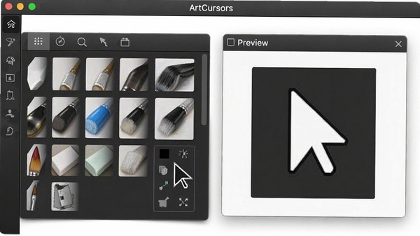 ArtCursors�������ͼ��չʾ���ʹ��ߺ͹��Ԥ�����ڣ������רҵ
