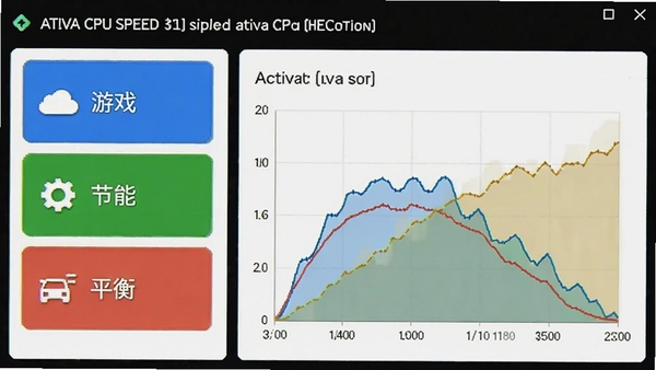 ativa cpu speed���ܳ����л����棬����б���ʾ��Ϸ/����/ƽ������ģʽ���Ҳ���ʾ��ǰ����ģʽ�µ�Ƶ�����߹滮ͼ��ɫ������