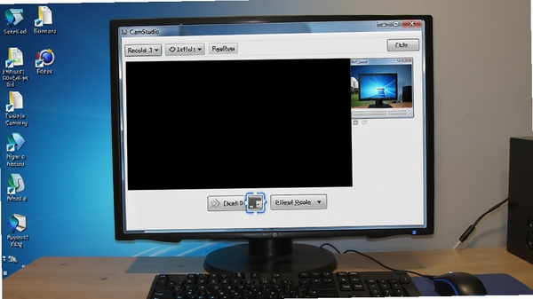 CamStudio¼�ƽ��棬��ʾȫ��¼�ƺ�����¼��ѡ�����Ϊ��������
