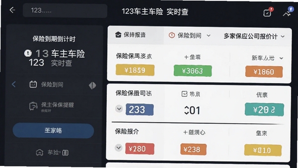 123��������ʵʱ����������ѽ��棬��ʾ���յ��ڵ���ʱ�Ͷ�ұ��չ�˾�����б����۸��ò�ͬ��ɫ��ע