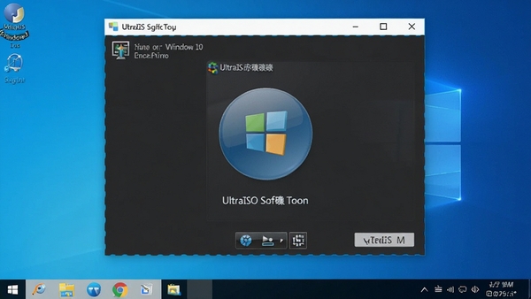 UltraISO����ͨ������Windows 10ϵͳ�ϵ�����������ؽ���