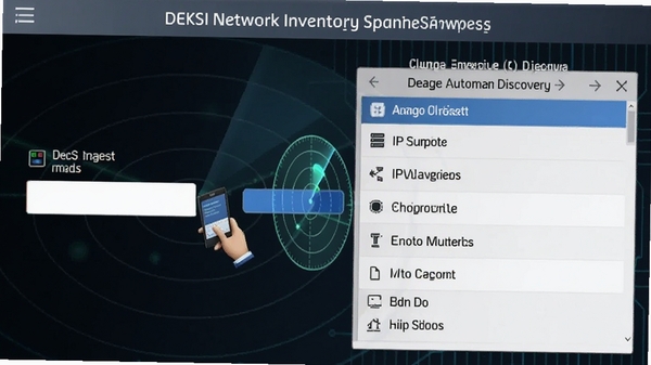 DEKSI Network Inventoryɨ����̶���ʾ��ͼ��չʾIP��Χ�������豸�Զ������б�����ɫ���������״�ɨ����Ч