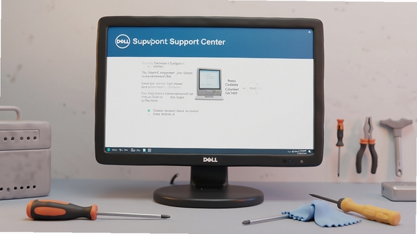 һ�ŵ���ά��������ͼƬ����Ļ��ʾDell Support Center�����У��Ա�����˿������๤�ߣ�Ԣ��רҵά��
