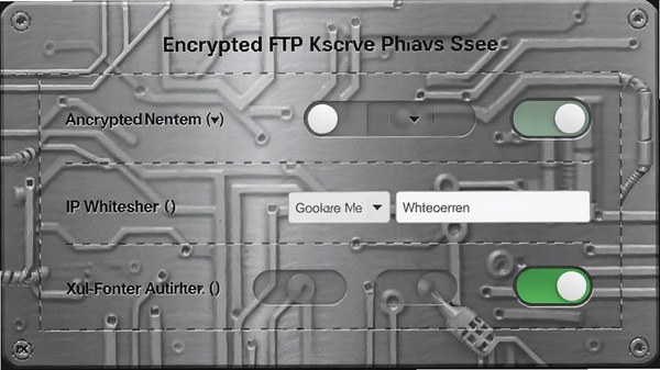 encrypted ftp ��ȫ����������壬չʾ�����㷨ѡ��IP ���������á�˫������֤���ص�ѡ��������������ؿؼ���Ŀ������Ϊ�����ʸпƼ�������8k