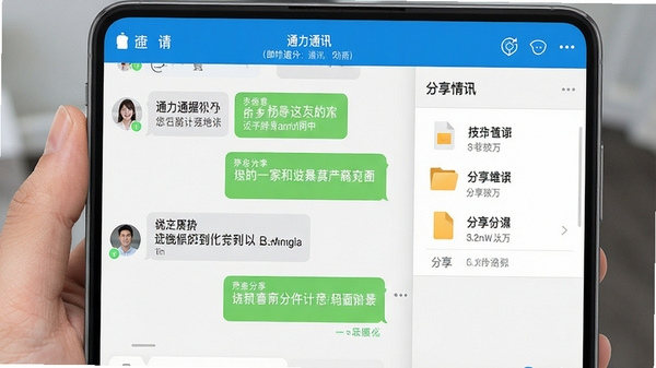 ͨ�����ռ�ʱͨѶ���棬չʾȺ�ĶԻ����ļ��������ܣ�������ˬ����Ϣ�㼶����