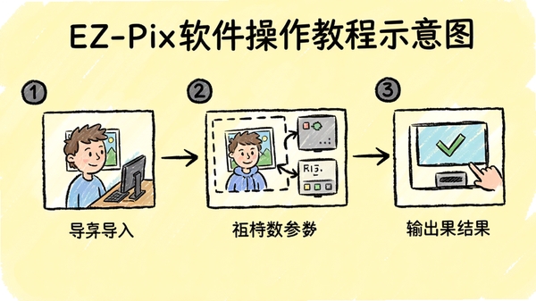EZ-Pix���������̳�ʾ��ͼ�����ֻ���������ʽչʾһ���û��ӵ���ͼƬ�����ò�������������ȫ���̣�����Ϊǳ��ɫ�����в�����ű�ע���������
