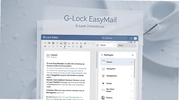����һ�⾫����Ӫ���ʼ�����������չʾG-Lock EasyMail���ʼ��༭�����ռ��˹����б�