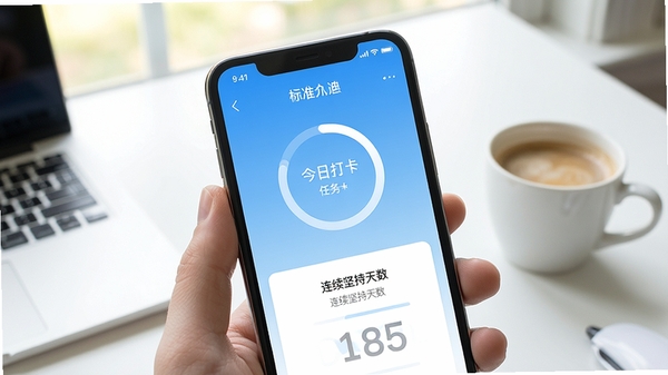һ��չʾ���׼APP���ֻ������еĽ���ͼ���������Լ���£���ɫ��Ϊ���׽��䣬ҳ������չʾ���մ������ν����������������������Ϊ�����������һ�����ȣ������Χ��������