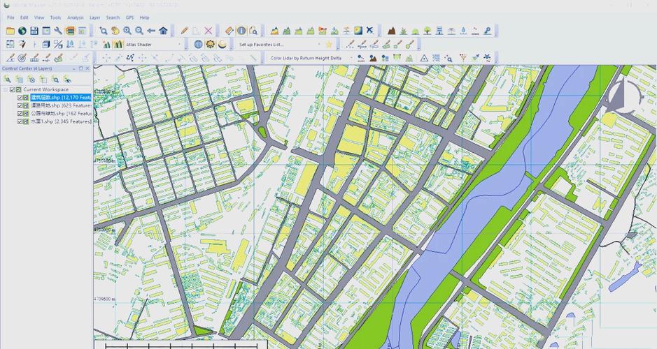 Global Mapper-רҵGIS��ͼ�������߽�ͼ