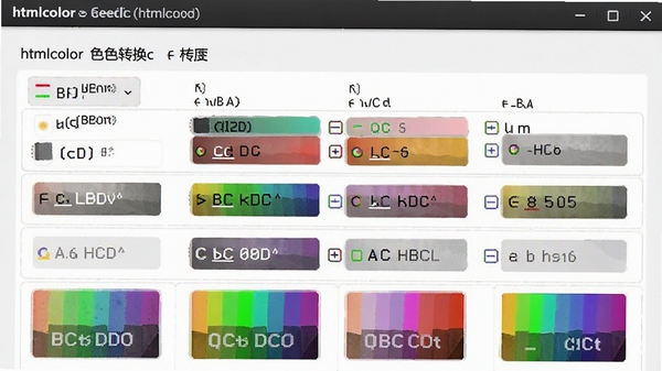 Htmlcolor��ɫ��ʽת�����棬չʾ������ɫ�����ʽ��ת����������࣬����׼ȷ