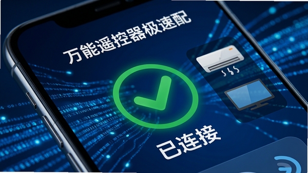 �Ƽ���ʮ��������ֻ���Ļ��д����Ļ��չʾ������ң���������䡱APP����Գɹ����棬������ʾ������ɫ�Թ��͡������ӡ��������Ա��ǿյ��͵��ӵ�ͼ�꣬����Ϊ��̬����ɫ�����������ּ��������ܡ�