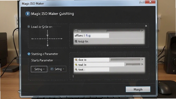 Magic ISO Maker�������ý��棬��ʾ���������ļ���������������ѡ��