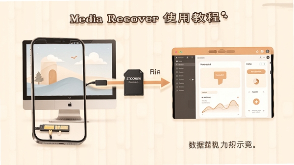 Media recoverʹ�ý̳̲���ͼ���������ֻ�����ʾ�⣬�������Ӵ洢�������������棬��ܰ��ɫ